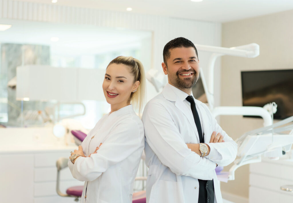 2 dentists back to back